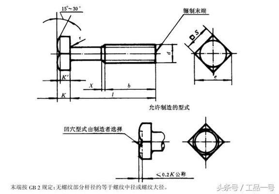 鋼結構螺栓標準尺寸（鋼結構螺栓標準尺寸信息鋼結構螺栓標準尺寸信息） 鋼結構網架設計 第2張