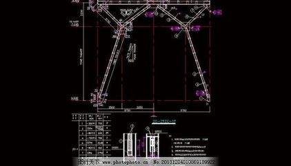 桁架結構圖集大全圖片