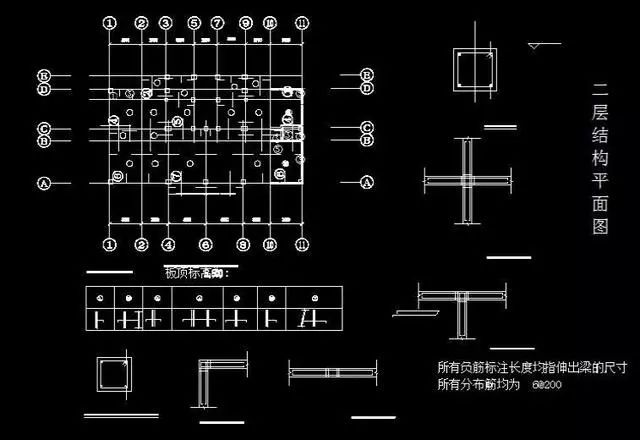 房屋鋼筋結構圖符號大全（常見的房屋鋼筋結構圖符號） 結構機械鋼結構設計 第3張